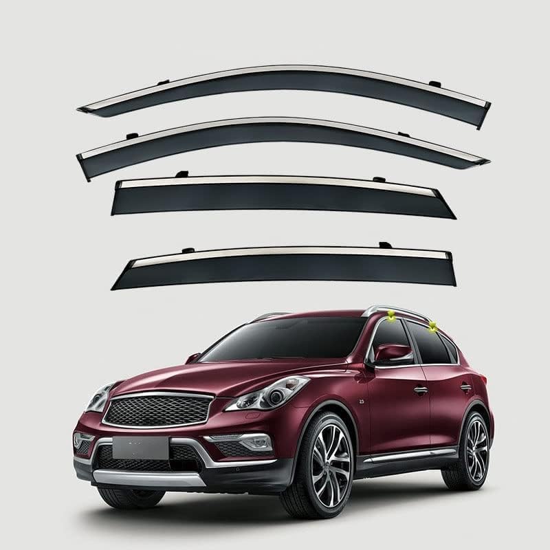 Déflecteurs Infiniti QX50 contre la Pluie et la Buée en Voiture - 4 Pièces