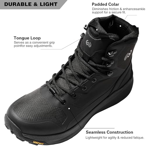 WIDEWAY Men's Lightweight Military Tactical Boots Review