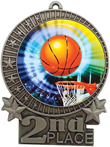 Express Medals Various Styles 1 to 50 Pack 3 Inch Gold Color Basketball Medals Trophy Award Medal Trophies Gift Prize Tournament Champion Team 1st Place First XMD-MY406