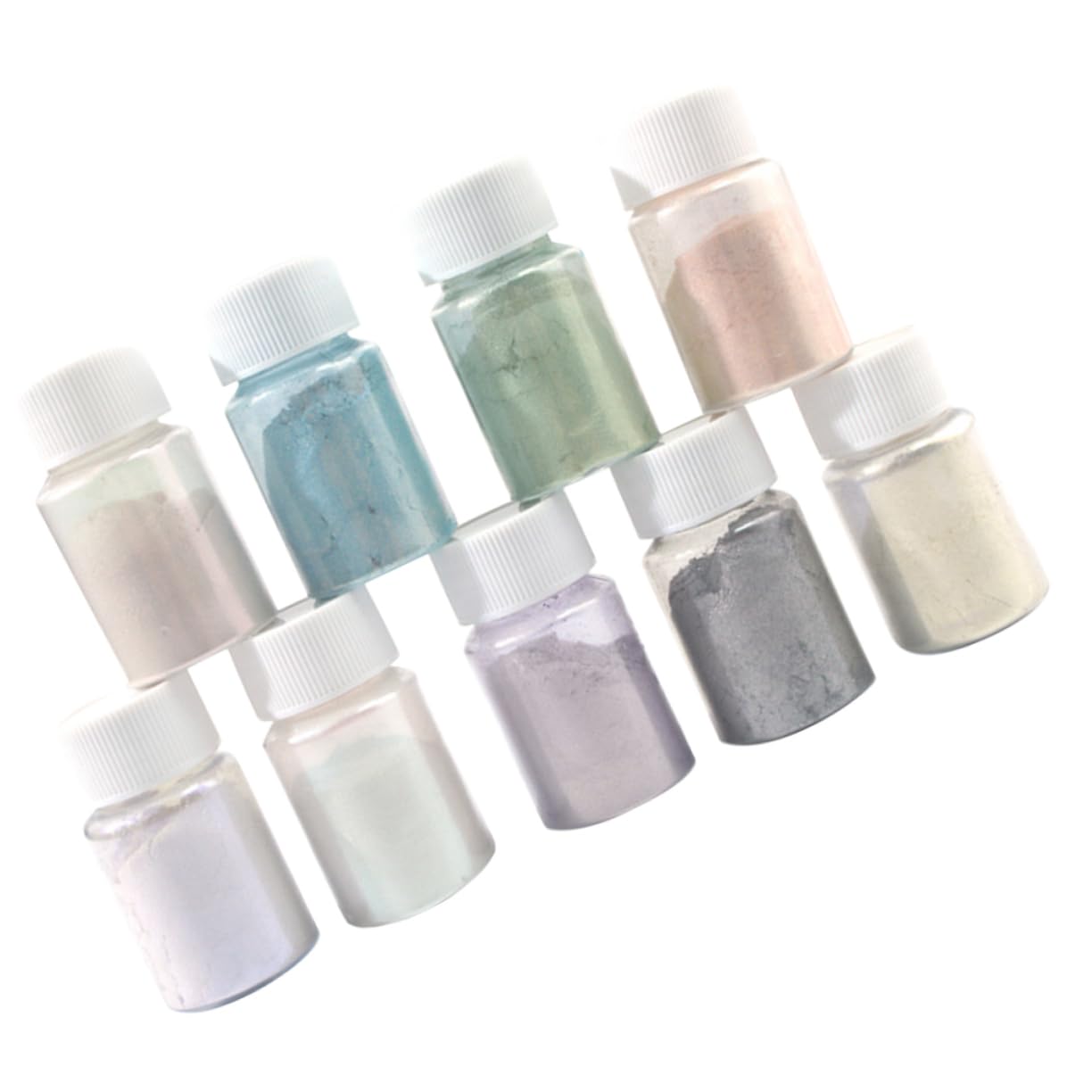 27stücke Teiliges Mica Pigment Set Kosmetische Farbpulver Für -projekte Epoxidharz-färbung Seifenherstellung Nagelkunst Hautfreundlich Und Sicher Für Make-up