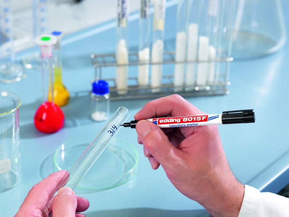 Edding 4500 Textile Marker - Black - 1 Pen - Round Nib 2-3 Mm - Permanent Fabric Markers For Drawing On Textiles, Wash-resistant Up To 60 U00b0C - Marker Pens For Fabric Lettering