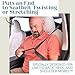 Gearu Seatbelt Catcher Seat Belt Aid Grabber - for Elderly & Disabled, Seatbelt Reacher Tool for Seniors with Back, Shoulder, or Elbow Injury, Easy Reach Mobility & Daily Living Aid, 3 Pack, Black