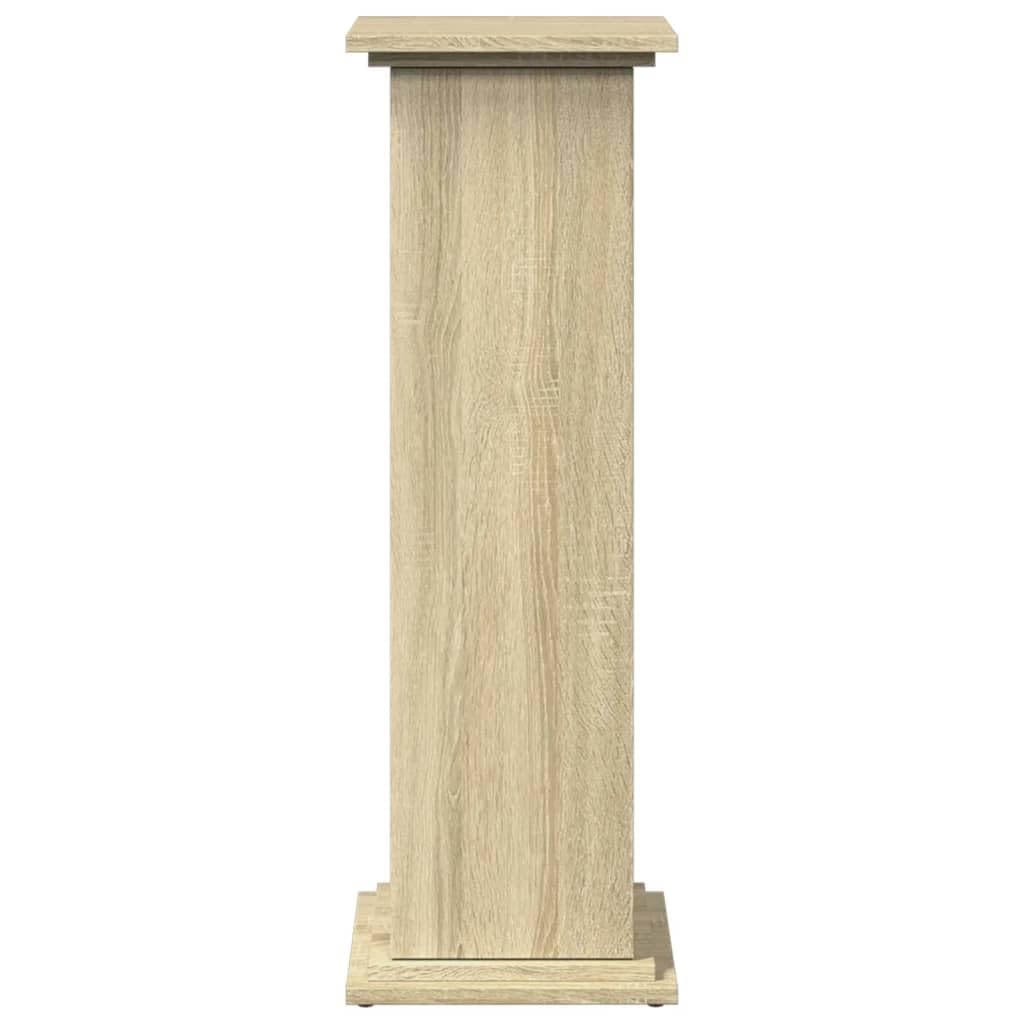vidaXL Piédestal avec rangement chêne sonoma bois d'ingénierie