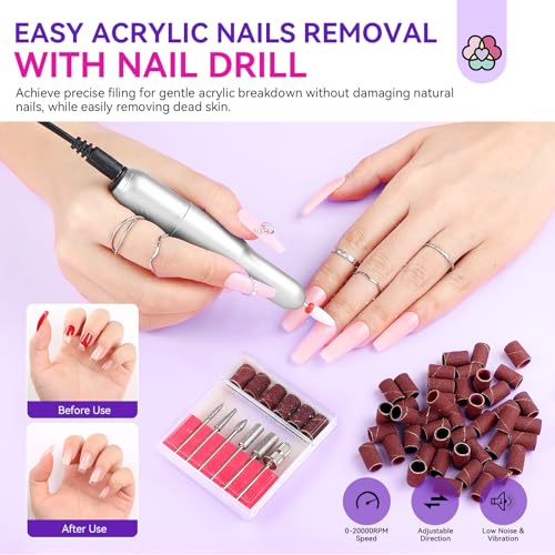 Kit de Uñas Acrílicas SAVILAND con Luz UV miniatura 4