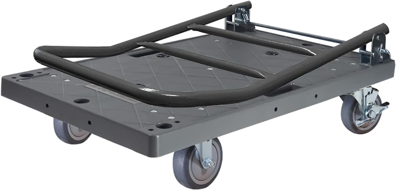 500 lb DIY Easy-Move Push Cart Platform Truck : Industrial & Scientific