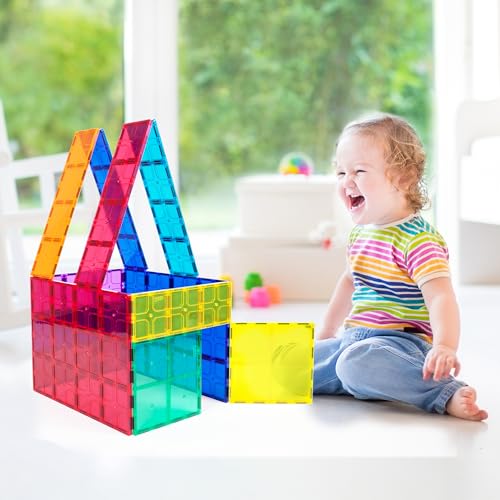 Image of PicassoTiles 12pc Supersized Magnetic Building Tile Base Plate Jumbo XL Foundation Stabilizer Boards STEM Engineering Construction Kit for Kids Educational Learning Toy Magnet Blocks Stacking Set PT12