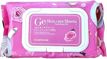Amazon | チャームゾーン Ge スキンケアシート フレッシュローズEX 60