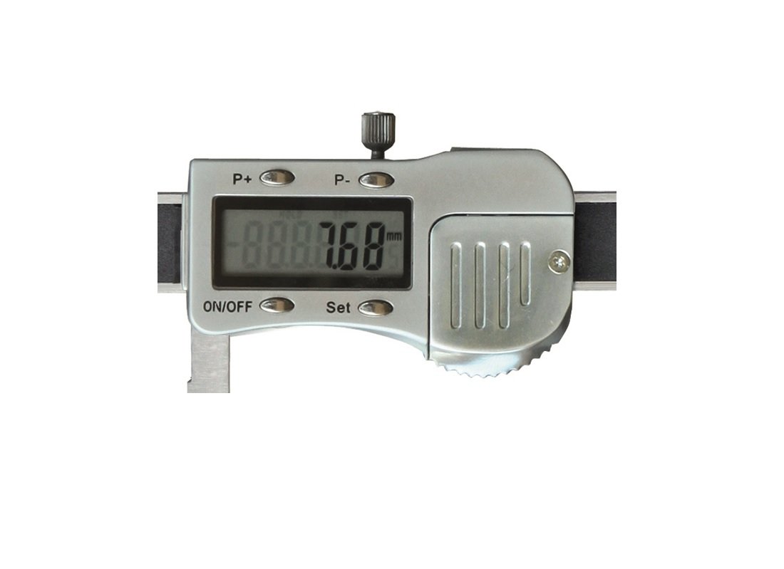 CNC Calidad Digital Universal de calibre Vernier (con grabación para Feria de malla – Rango de medición 0 – 200 mm