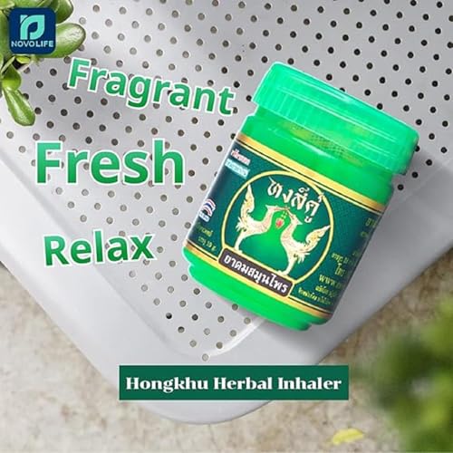 Kiwii Hongkhu Thai Herbal Inhaler, 50g, Green - Image 3