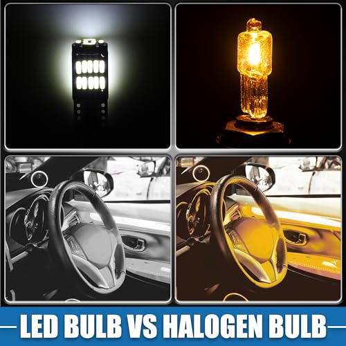 T10 194 168 W5W 2825 Canbus LED 6500K 4014 Chipset 26SMD (Set 10) miniatura 5