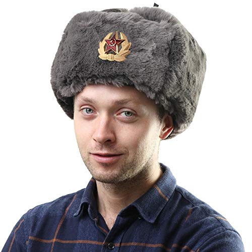 Chapka homme bomber chaud ushanka idéale pour le ski et la montagne
