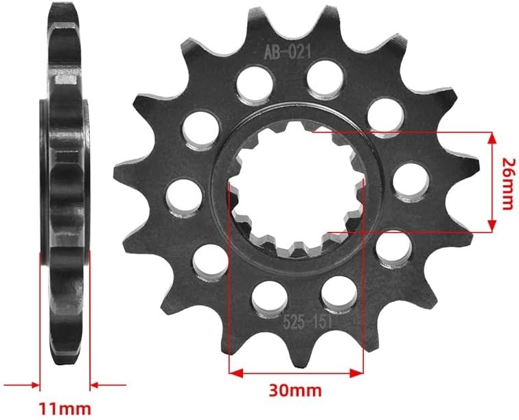525チェーン 15T オートバイ用フロントスプロケット T700 ABS XTZ690 XTZ7MB XTZ690SP XTZ69