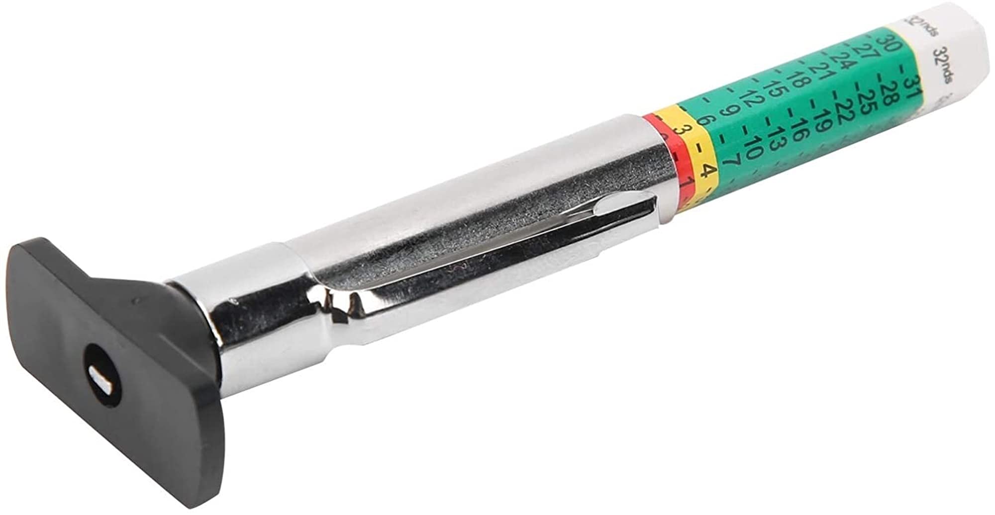 Reifentiefenmesser, 0–25 mm, Autoreifen-Profiltiefenmesser, Tester, Autoreifen-Messwerkzeug, universell (Color : Two-color)