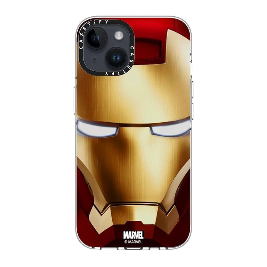 CASETiFY Clear IPhone 13 Case [Iron Man Co-Lab/Not Yellowing
