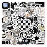 51 Pcs Modern Cool Black and...