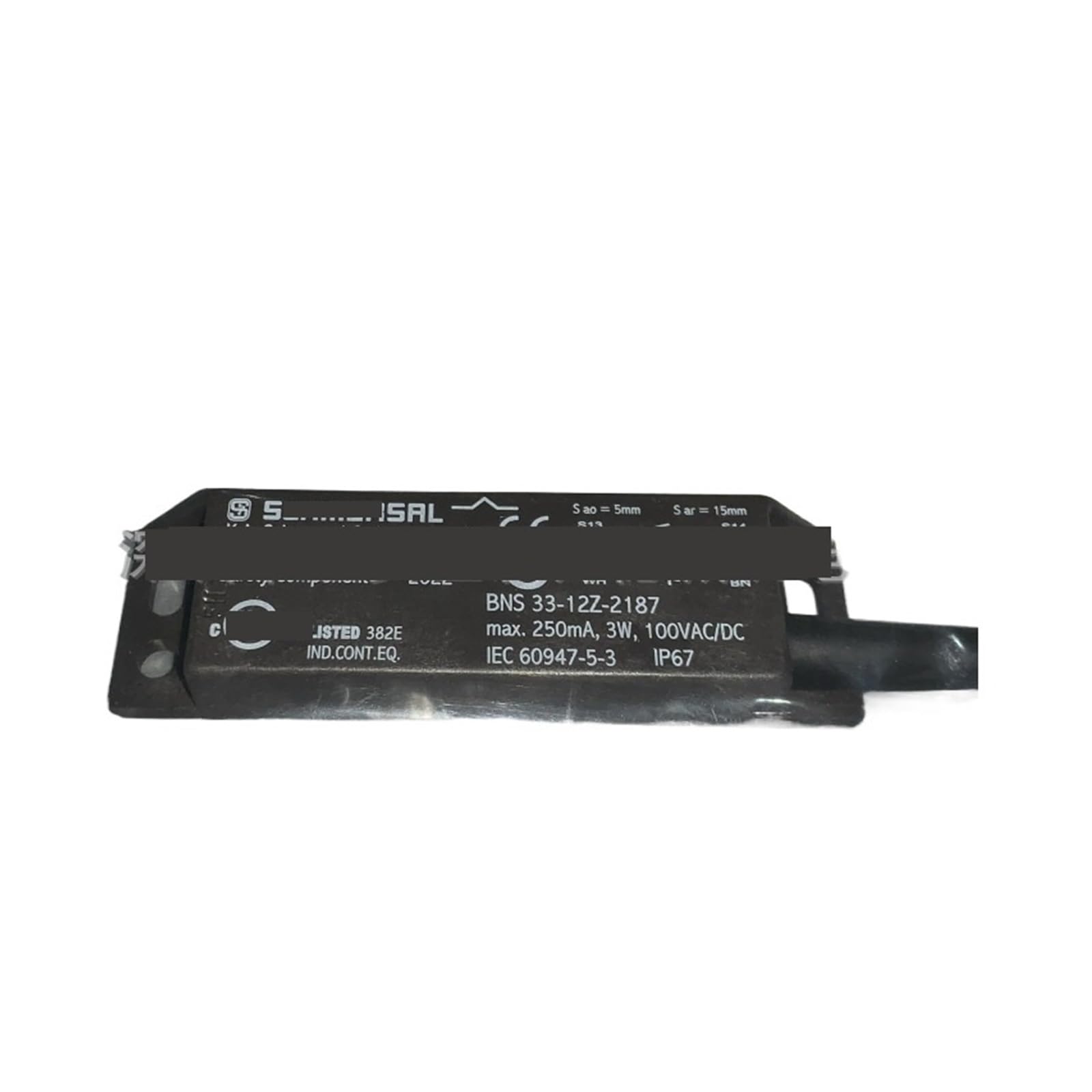 Sicherheitssensor 33-12Z-2187 101128195 Magnetsensor 1 offener 2 geschlossener Draht 1 Meter