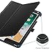 Fintie Folio Case for iPad 6th / 5th Generation (2018/2017), iPad Air 2 / Air 1 (9.7 Inch) - [Corner Protection] Premium Vegan Leather Stand Cover, Black