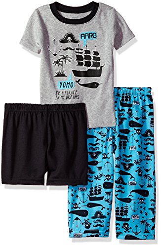 Carter's Baby Boys' 3 Pc Poly 323g032, l'ensemble imprimé idéal pour la crèche
