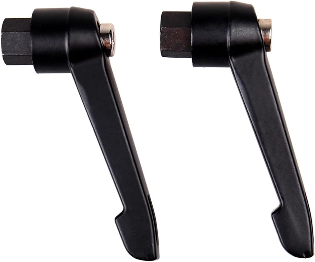 2pcs M5 M6 M8 M10 M12 Clamping Lever Machinery Adjustable Handle Locking External Male Thread Knob Hex Nut(M5)