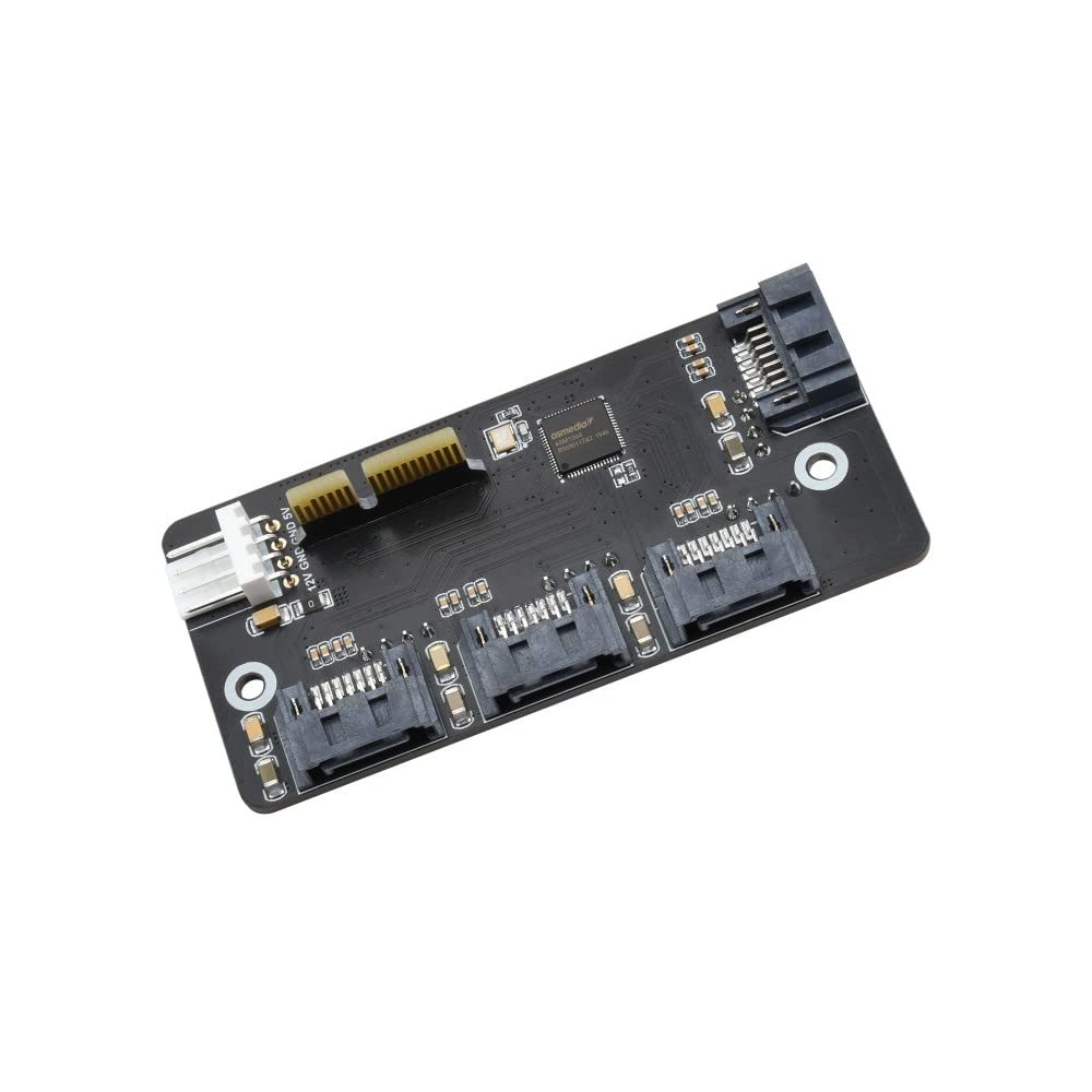 Waveshare PCIe to 4-Ch SATA 3.0 Expander, 6Gpbs High-Speed SATA Interface, Supports CM4-22247-picture-13