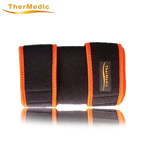Far Infrared Heating Brace with Heating/PW150l Thermal Pad for CTS, Muscle Strain, Knee, Plantar Fascists, Achilles Tendon and Limbs Pain - Thumbnail 2