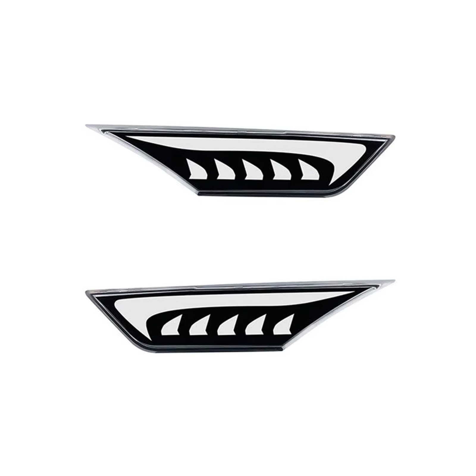 Fanale Freccia Auto Per Civic 2016-2021 1 Coppia Bianco Giallo Auto LED Indicatore Laterale Disabilita Luce Segnale Parafango Posizione Lampada Luce Freccia