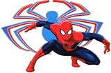 5 Inch Ultimate Spiderman Spider Symbol Decal Logo Man Removable Peel Self Stick Adhesive Vinyl Decoration Wall Sticker Art Kids Room Home Decor Boys Children Nursery Baby 5x3 Inch Tall
