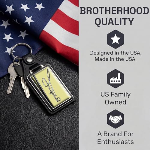 Image of Brotherhood Car Key Chain for Imperial - Classic Models Keychain for Men | and Women Gift Key Ring
