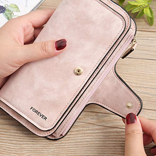 Wallets for Women Leather Clutch Phone Purse Ladies Wallet RFID Credit Card Coin Holder Bifold2