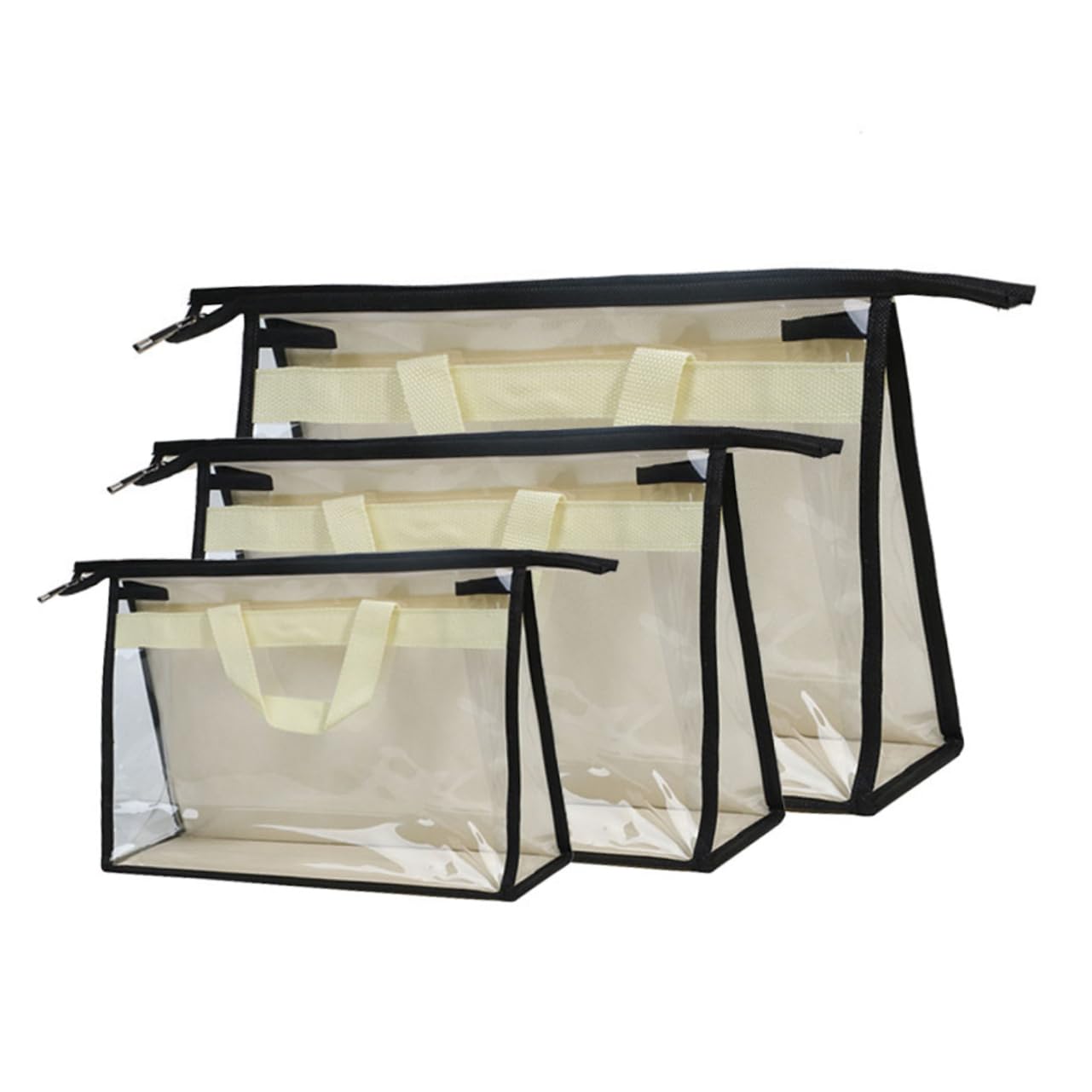 Alipis 3 Piezas Bolsa De Polvo Bolsas De Almacenamiento Colgantes Bolsas De La Cubierta Del Bolso Bolsos De Mano Bolso De Mano Transparente Tela No Tejida Placard Bolsa Colgando