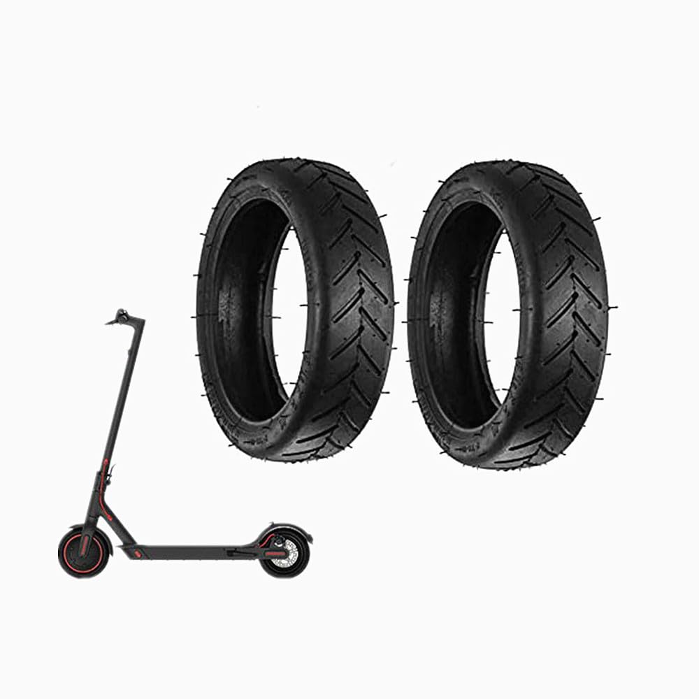 Neumáticos De Repuesto OUXI Para Xiaomi M365 - Pack 4 Unidades (8.5 Pulgadas), Caucho Butilo, Antideslizantes