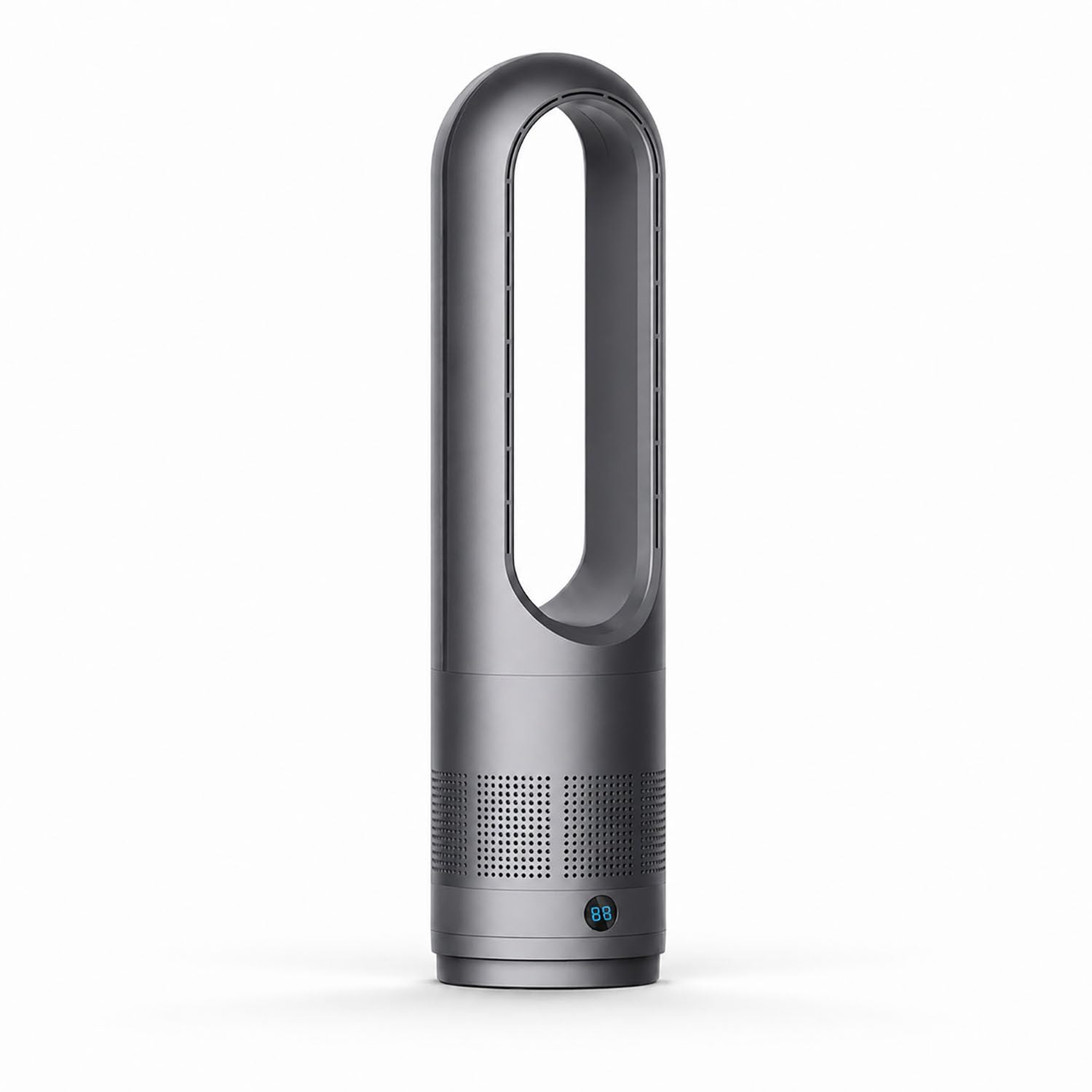 DUMIPME Quiet Oscillating Cooling Tower Fan with Remote Control Grey