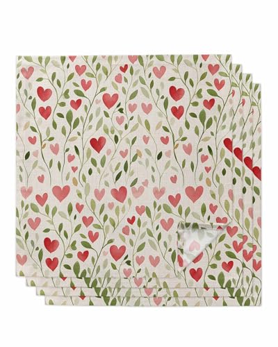 Servilletas de Tela Beige Cuadradas Pack de 4 50.5x50.5 cm miniatura 1