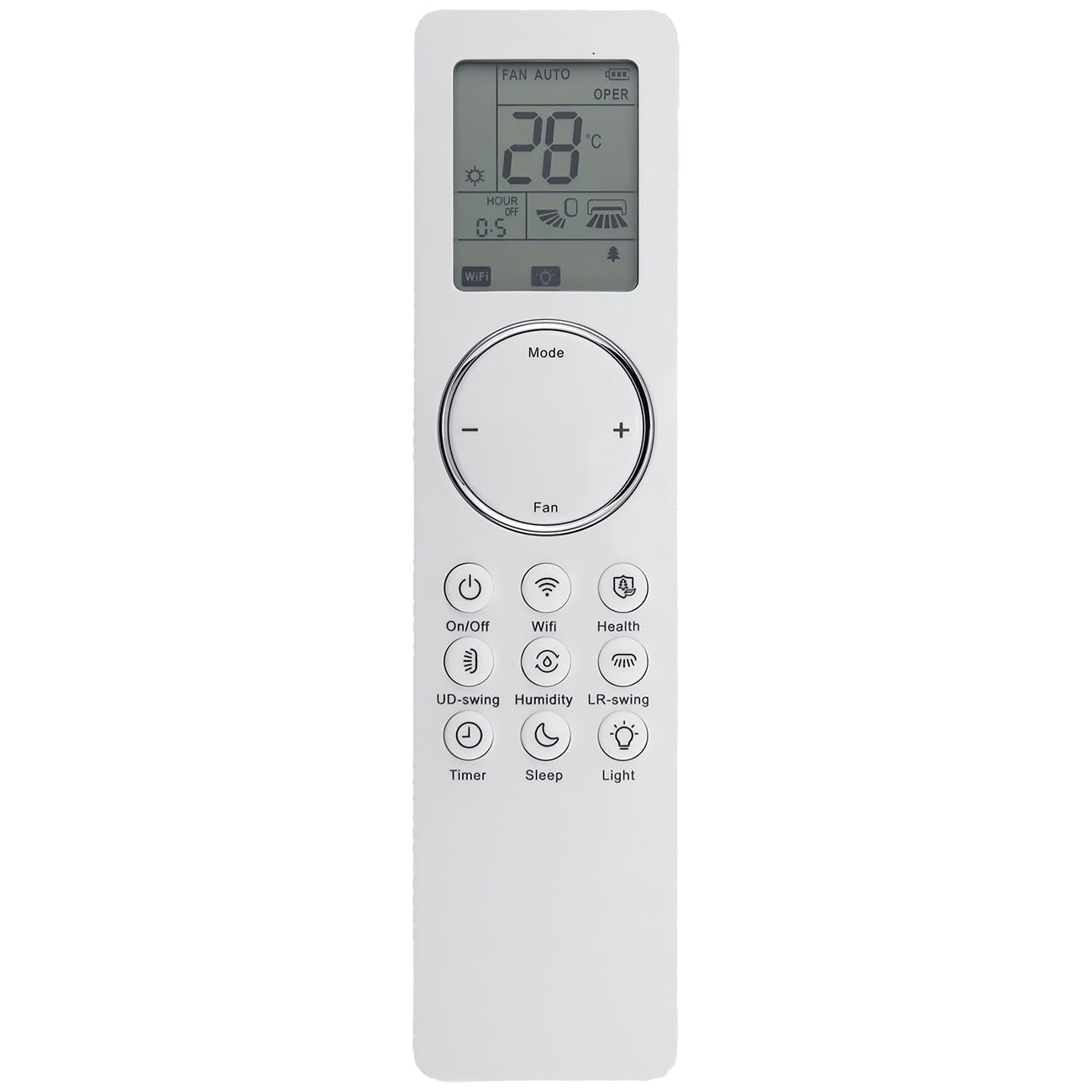 Effireli YBE1F Replacement Remote for Gree Air Conditioner
