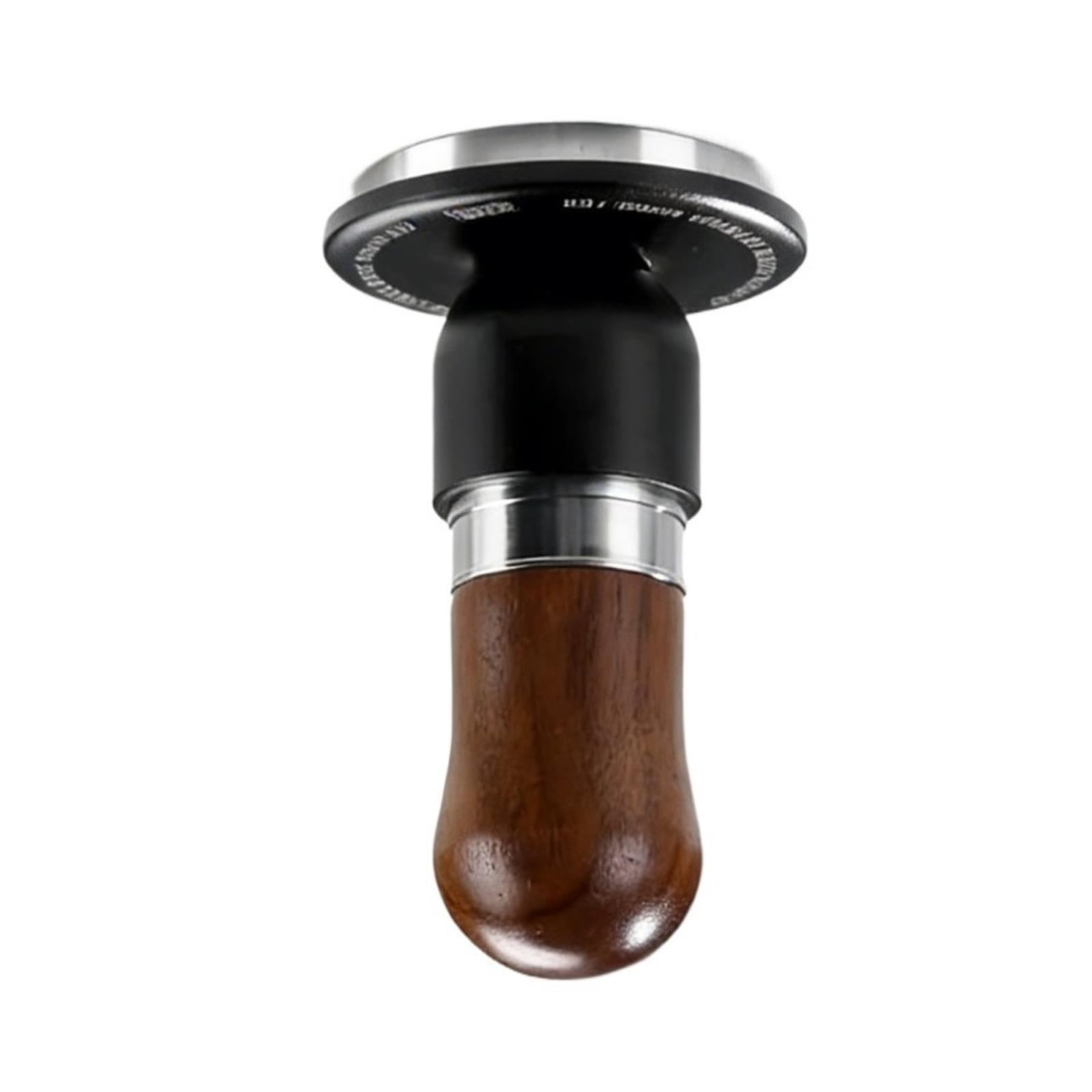 Pressino for Caffè Da 30 Libbre, 51 Mm, 58 Mm, Calibrato, Caricato A Molla, A Pressione Costante, for Livellare Il Caffè.(Black 58mm)
