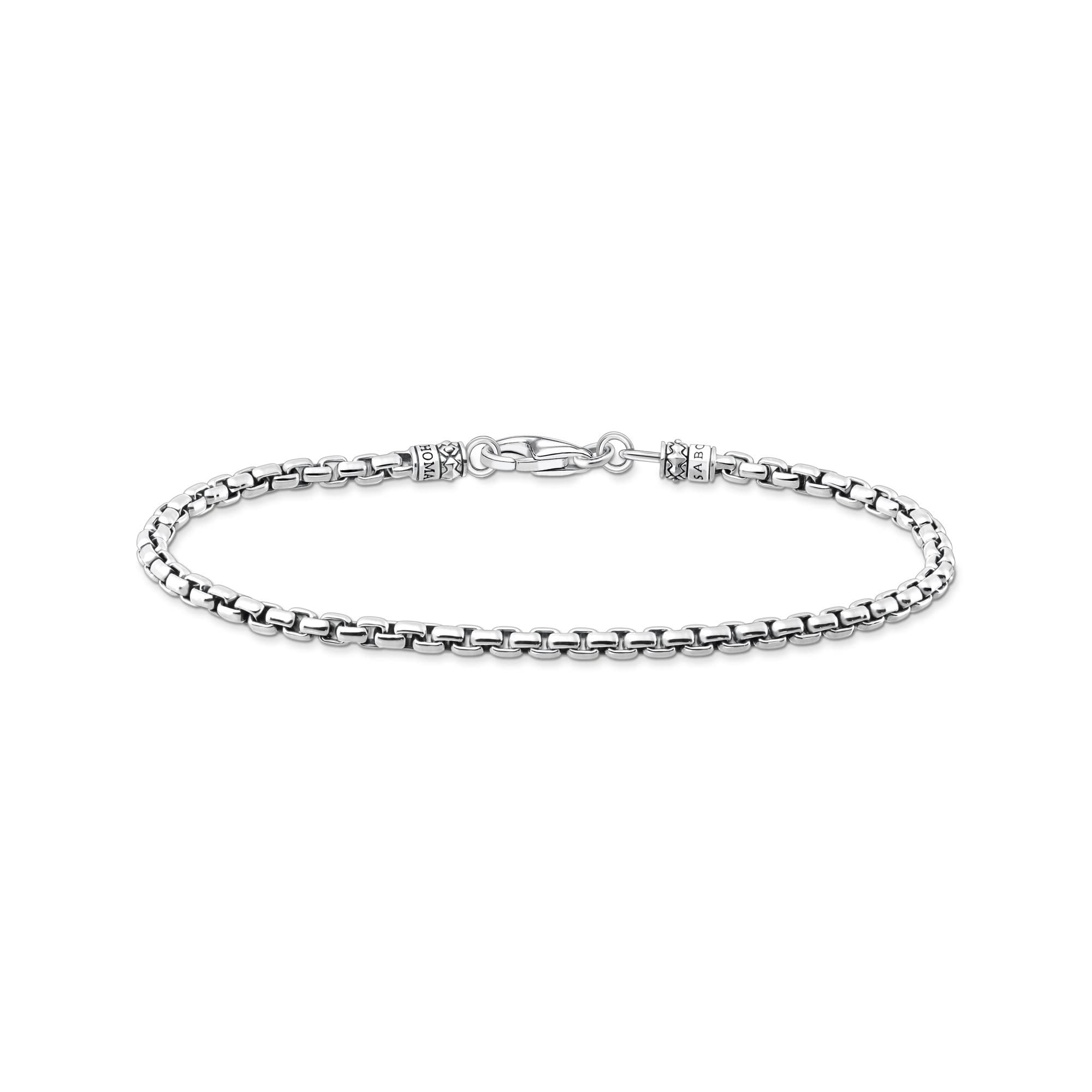 THOMAS SABO Venezia-Armband silber 925 Sterlingsilber, Geschwärzt