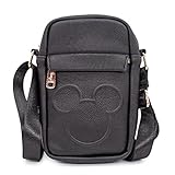 Disney Bag, Crossbody, Mickey Mouse Head Embossed, Vegan Leather