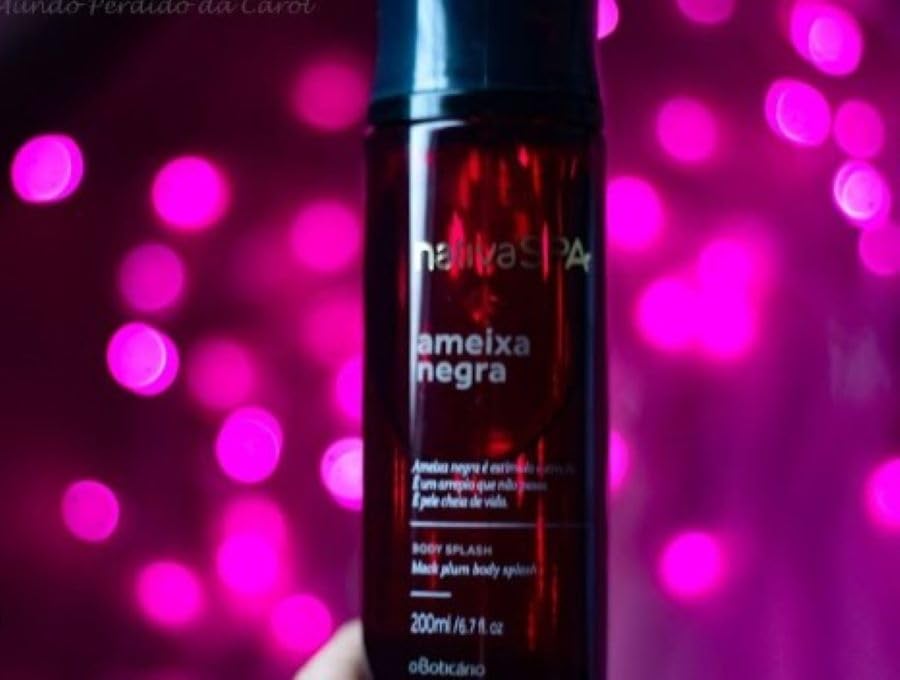 Body Splash Nativa Spa Ameixa Noir By O Boticário