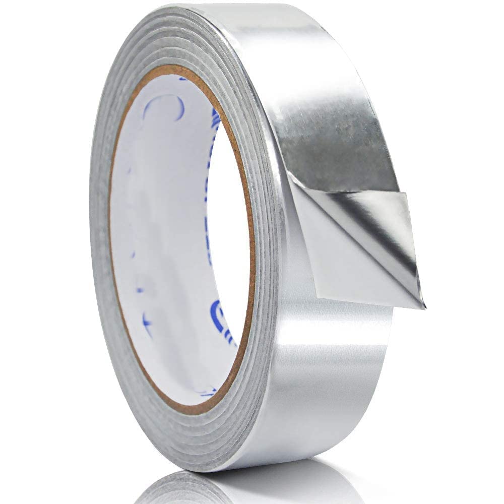SCHOFIC Aluminum Duct Tape/Foil Tape – Professional/Contractor-Grade - 20MM x 150 feet (3.4 mil) - Ideal for Sealing & patching hot and Cold HVAC, Duct, Pipe (20 MM, 2) (B07T3Q1MZX) Amazon Price History, Amazon Price Tracker
