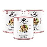 Augason Farms Buttermilk Pancake Mix 3 lbs 4 oz No. 10 Can 3-pack (no. 10 can)
