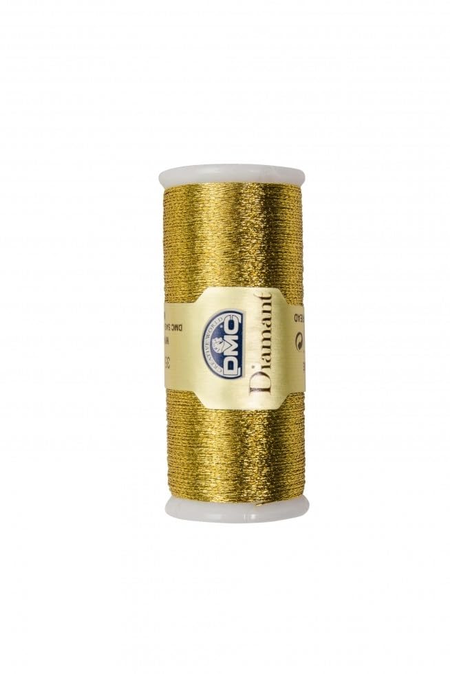 Amazon.com: DMC Diamant Metallic Embroidery Thread D3852 Gold