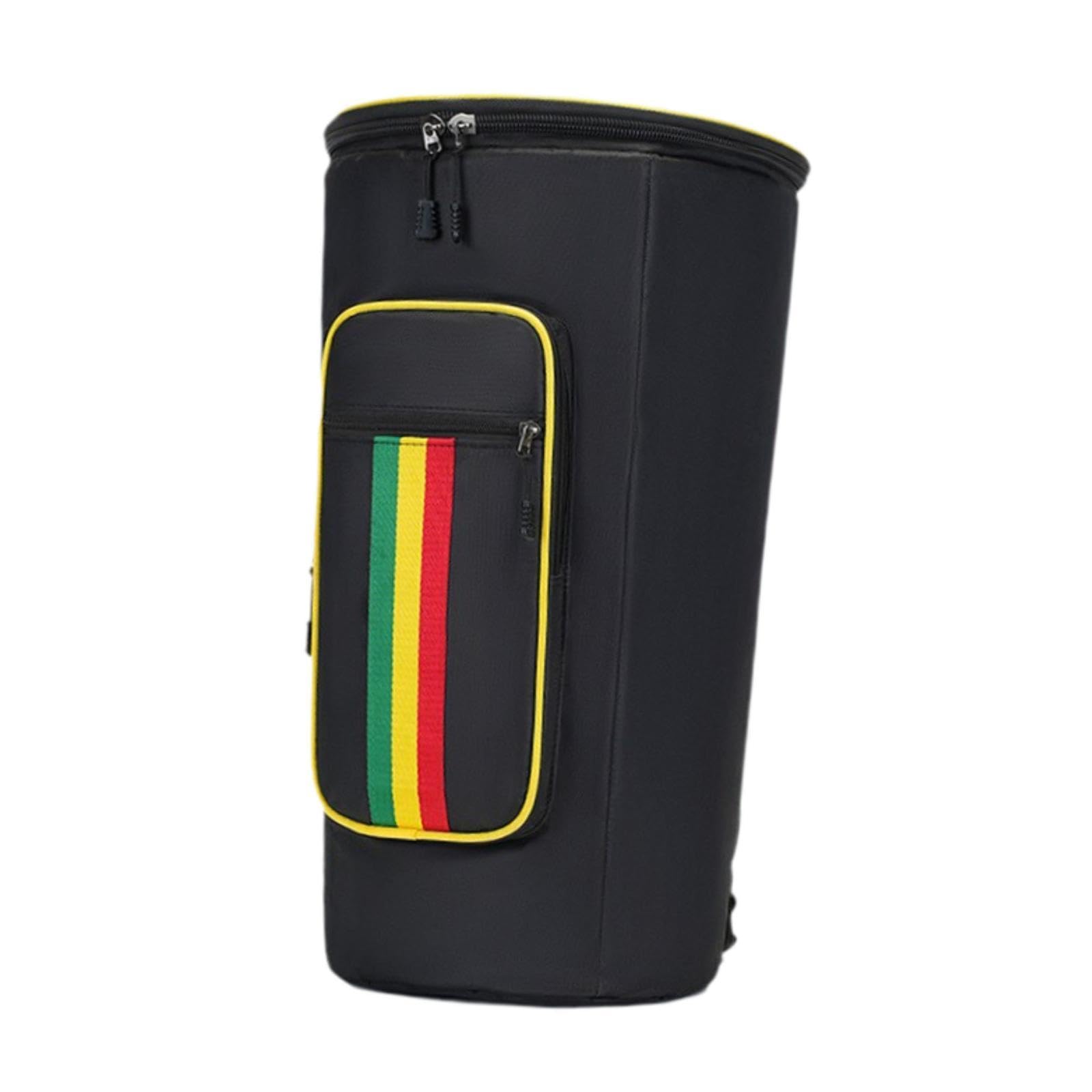 Sac de Djembé Housse de Transport pour Tambour Africain Sac à Dos En Tissu Oxford Imperméable et Rembourré avec Bretelles Réglables Adapté pour Le Tr, 10 Pouces