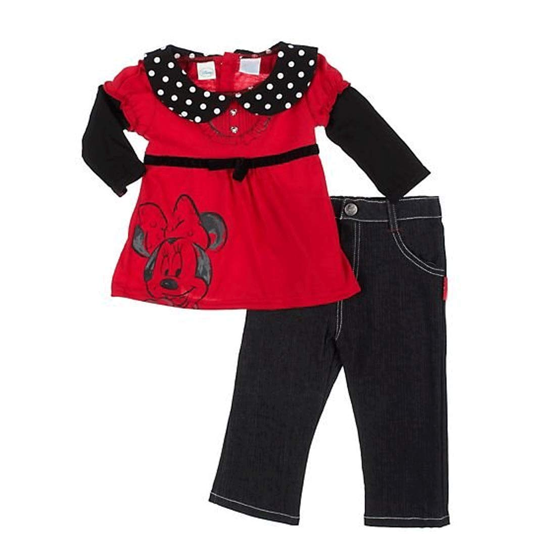 Disney Baby-Mädchen-Hose, Rot