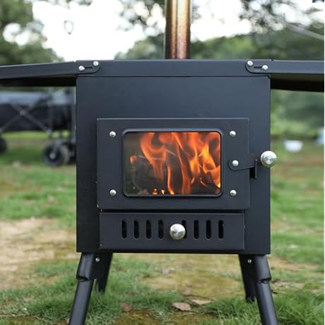 Foldable Wood Burning Camping Stove for Outdoor Adventures