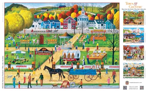 MasterPieces Puzzle de Rompecabezas de 300 Piezas EZ Grip - Festival de la Cosecha - 18"x24" miniatura 4
