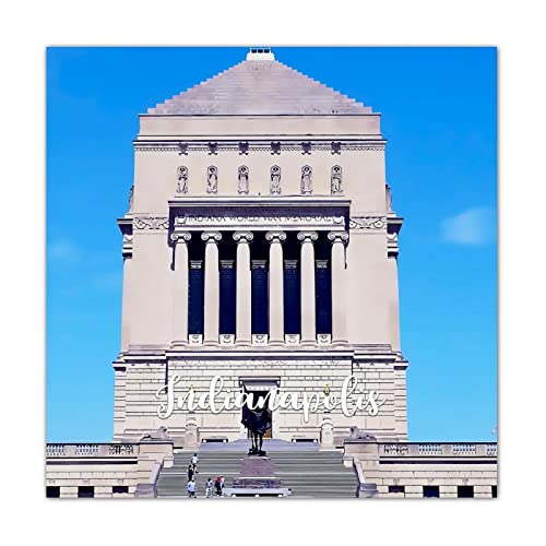 Skyline Indianapolis idée cadeau déco bois murale maison et bureau
