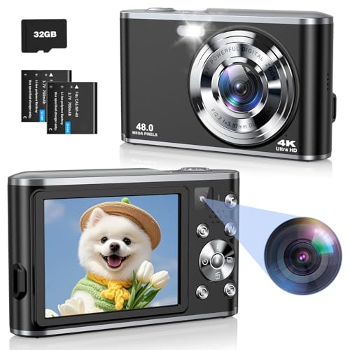 Appareil photo numérique 4K pour ne plus manquer vos photos de voyage à cause d'un flou