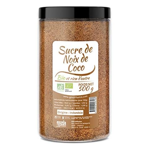 Sucre de Noix de Coco 500 g - GPH DIFFUSION Cover