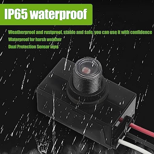 EPLZON Sensor do anoitecer ao amanhecer para iluminação externa 120-277v interruptor fotoelétrico se