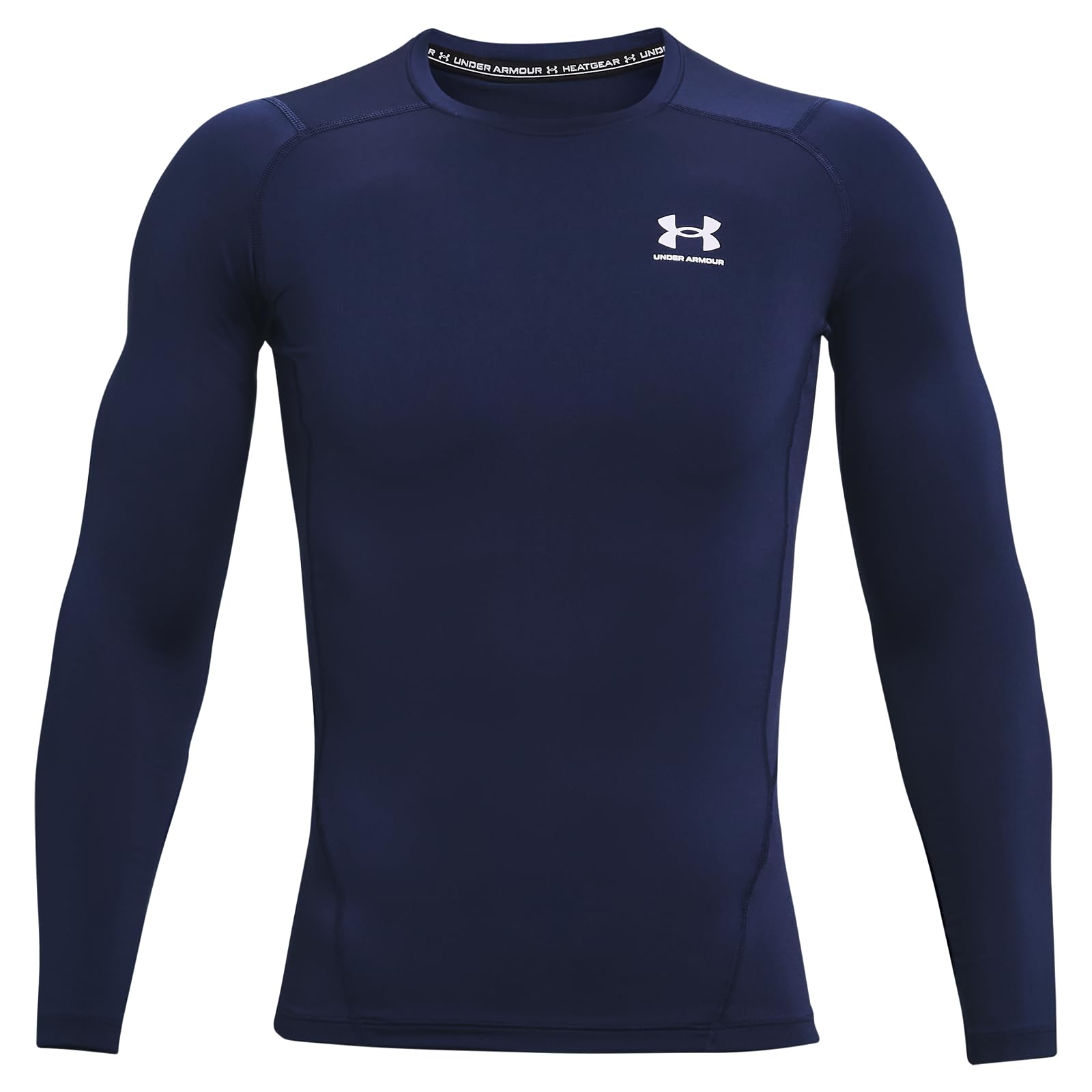 HEATGEAR ARMOUR Mens Top - Long sleeve, Blue, SM